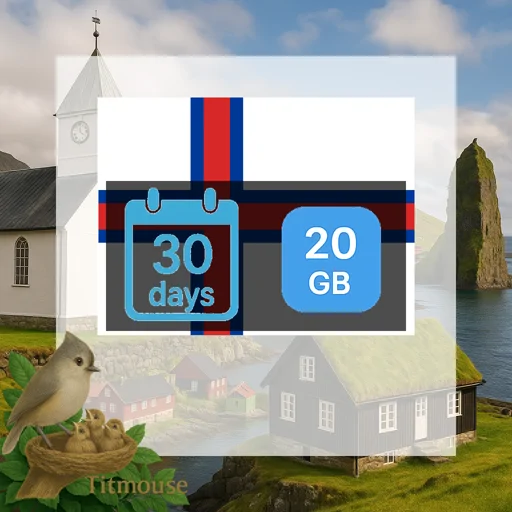 Faroe Islands - 20 GB - 30 Days
