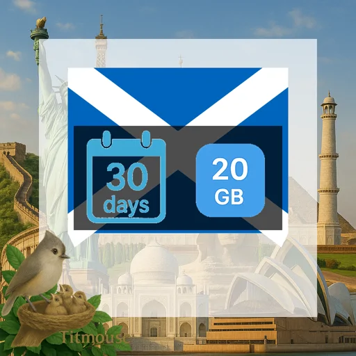 Scotland - 20 GB - 30 Days