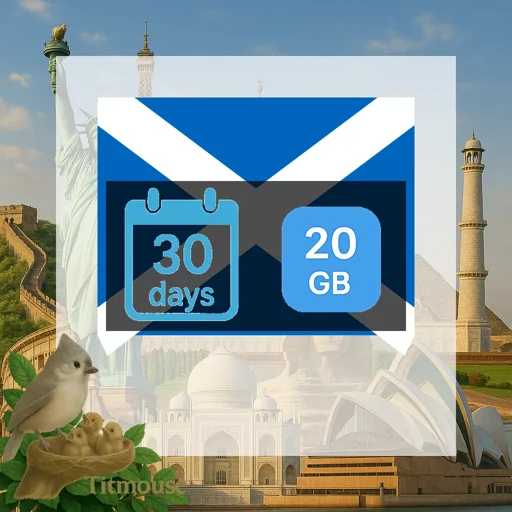 Scotland - 20 GB - 30 Days