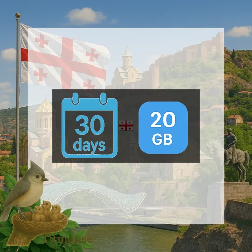 Georgia - 20 GB - 30 Days