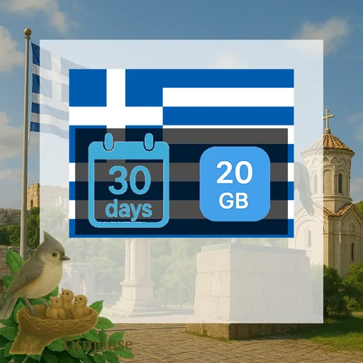 Greece - 20 GB - 30 Days