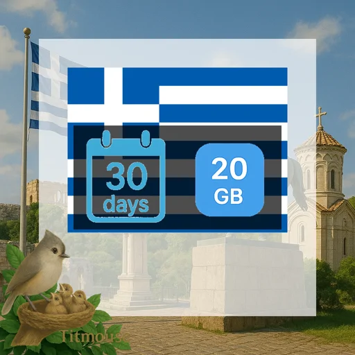 Greece - 20 GB - 30 Days