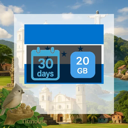 Honduras - 20 GB - 30 Days