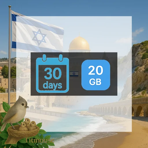 Israel - 20 GB - 30 days