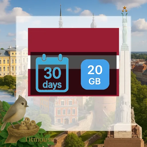 Latvia - 20 GB - 30 Days
