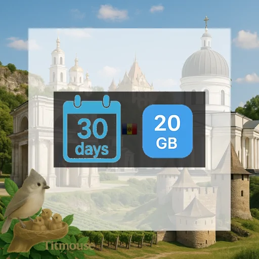 Moldova - 20 GB - 30 Days