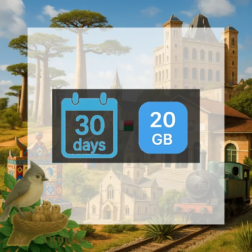 Madagascar - 20 GB - 30 days