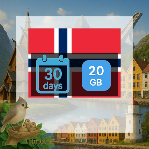 Norway - 20 GB - 30 Days