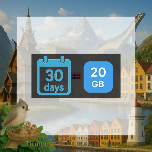 Norway - 20 GB - 30 days