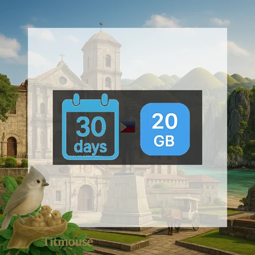 Philippines - 20 GB - 30 Days
