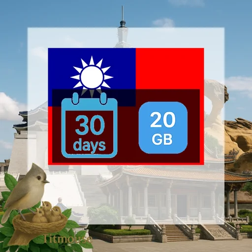 Taiwan - 20 GB - 30 Days