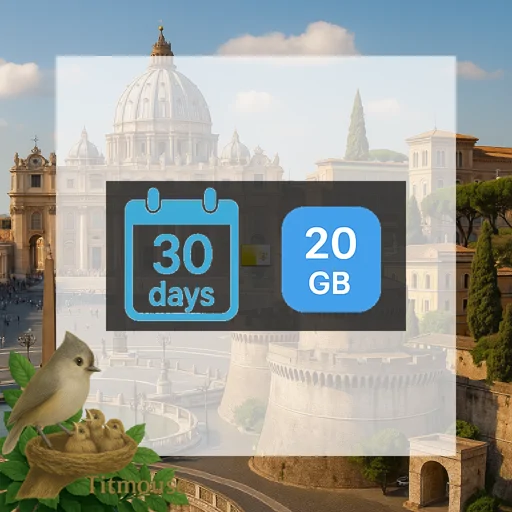 Vatican City - 20 GB - 30 days