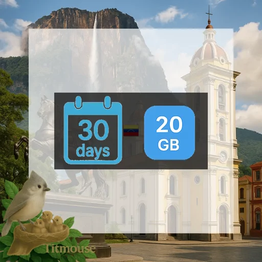 Venezuela - 20 GB - 30 days