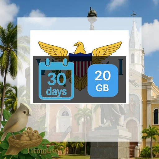 Virgin Islands (U.S.) - 20 GB - 30 Days