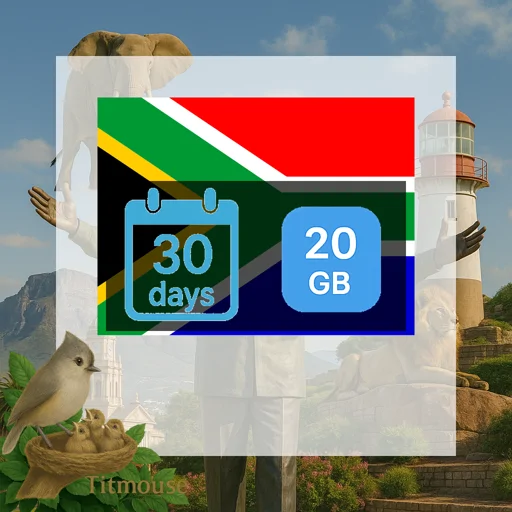 South Africa - 20 GB - 30 days
