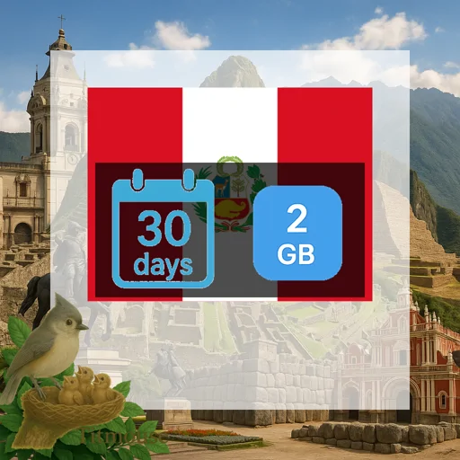 Peru - 2 GB - 30 Days