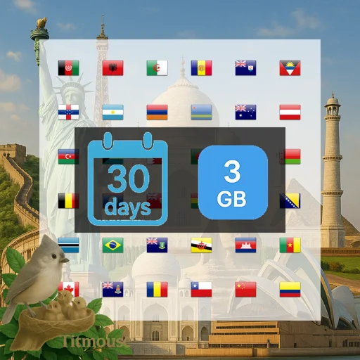 Discover Global - 3 GB - 30 days