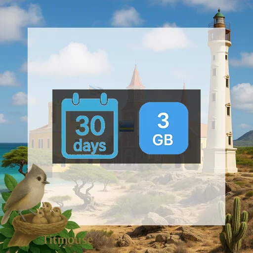 Aruba - 3 GB - 30 days