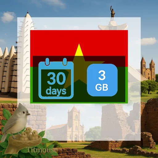 Burkina Faso - 3 GB - 30 Days