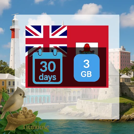 Bermuda - 3 GB - 30 Days