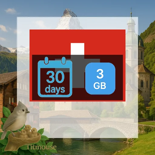 Switzerland - 3 GB - 30 Days