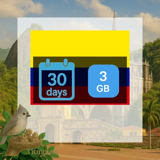 Colombia - 3 GB - 30 Days