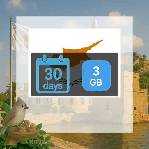 Cyprus - 3 GB - 30 Days
