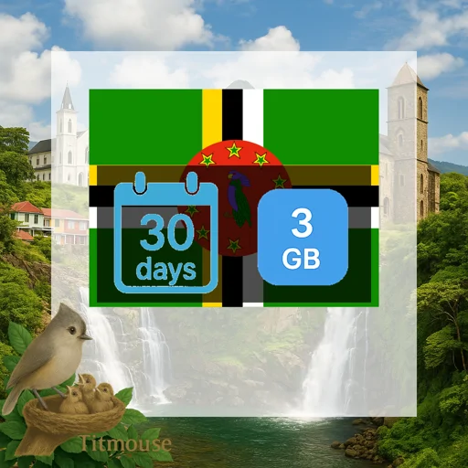Dominica - 3 GB - 30 Days