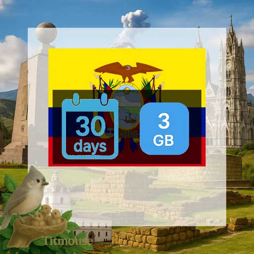 Ecuador - 3 GB - 30 Days