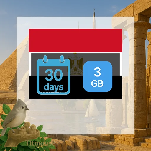 Egypt - 3 GB - 30 Days