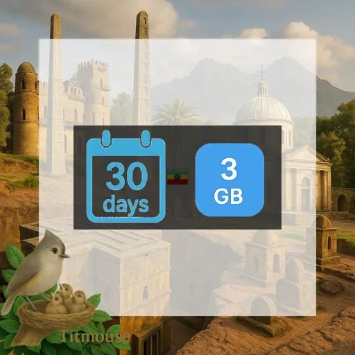 Ethiopia - 3 GB - 30 Days