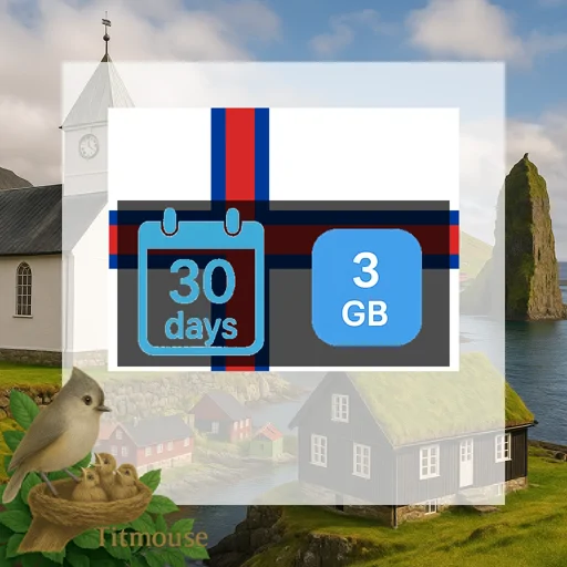 Faroe Islands - 3 GB - 30 Days