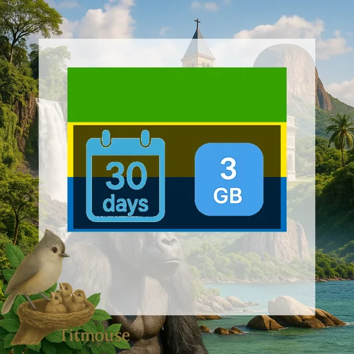 Gabon - 3 GB - 30 Days
