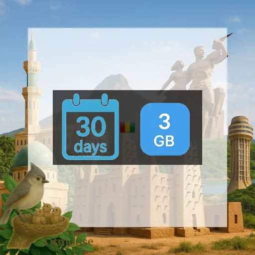 Guinea - 3 GB - 30 Days