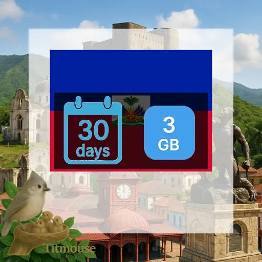 Haiti - 3 GB - 30 Days