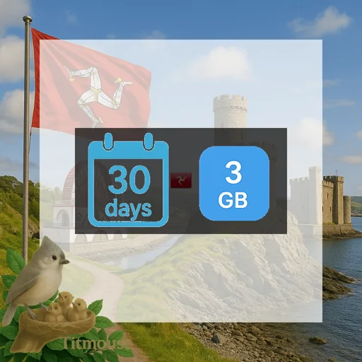 Isle of Man - 3 GB - 30 Days