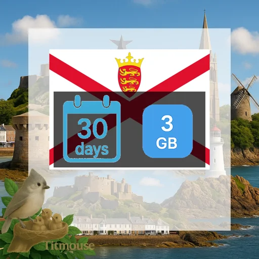 Jersey - 3 GB - 30 Days