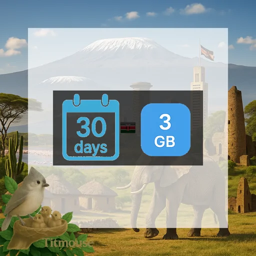 Kenya - 3 GB - 30 Days