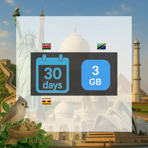Africa - 3 GB - 30 days