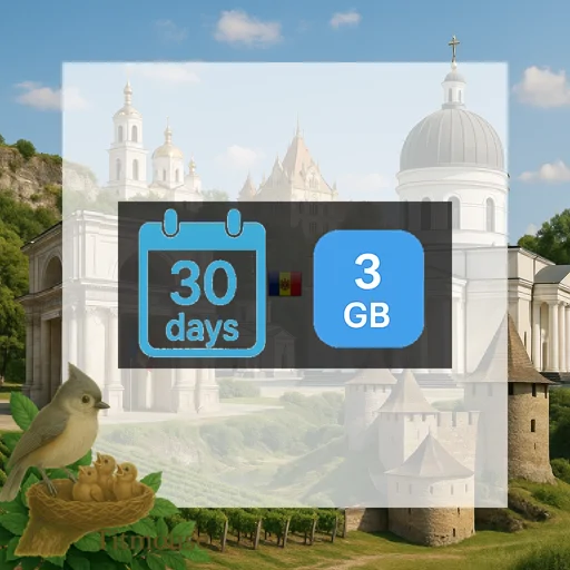 Moldova - 3 GB - 30 Days