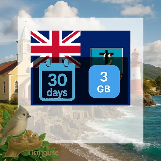 Montserrat - 3 GB - 30 Days