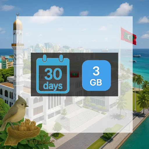 Maldives - 3 GB - 30 days