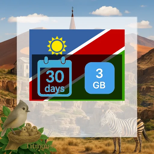 Namibia - 3 GB - 30 Days