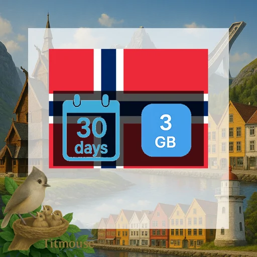 Norway - 3 GB - 30 Days