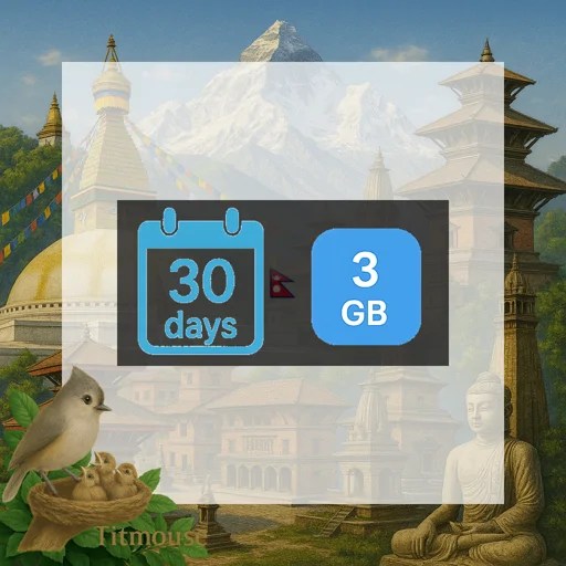 Nepal - 3 GB - 30 Days