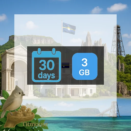Nauru - 3 GB - 30 Days