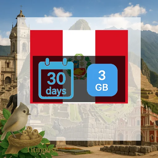 Peru - 3 GB - 30 Days