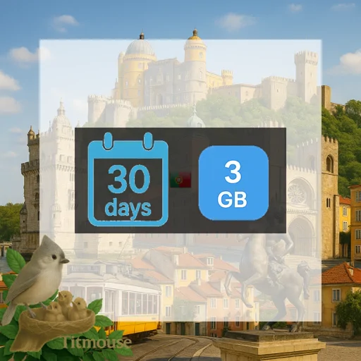 Portugal - 3 GB - 30 Days