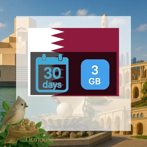 Qatar - 3 GB - 30 Days