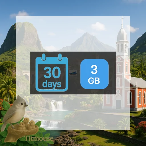 Réunion - 3 GB - 30 Days